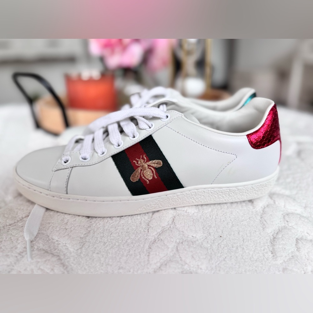 Gucci Women’s Ace Sneaker with Bee